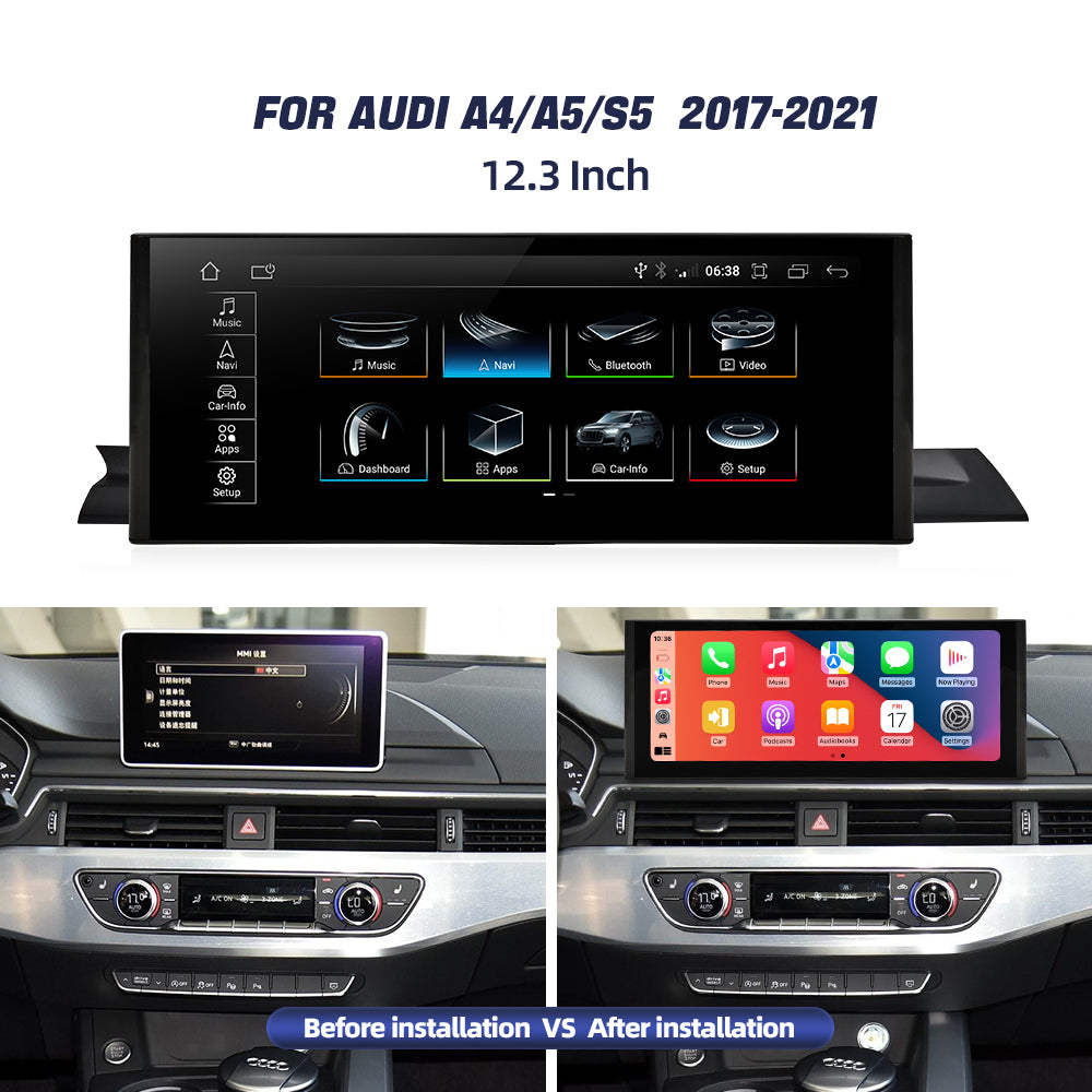 PANTALLA AUDI 8.8" - 10.25"