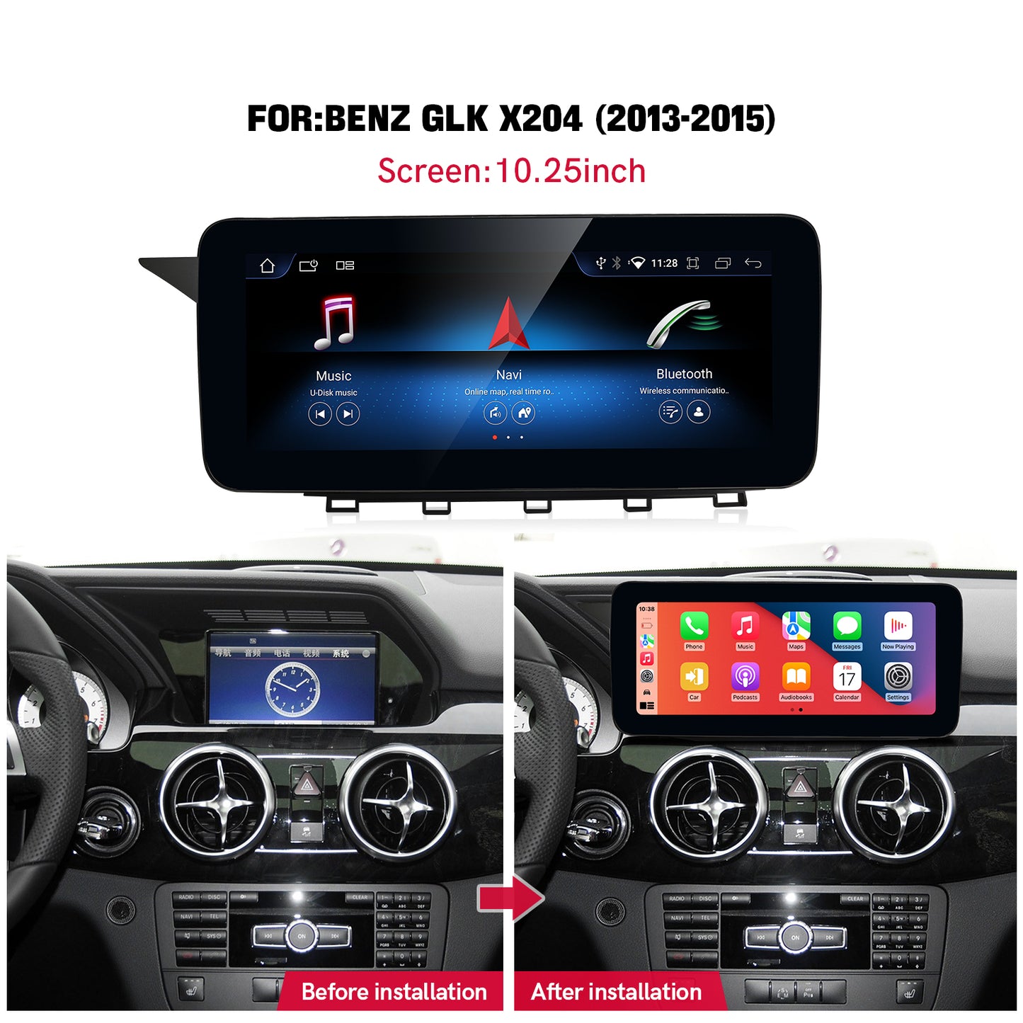 PANTALLA MERCEDES BENZ 10.25"