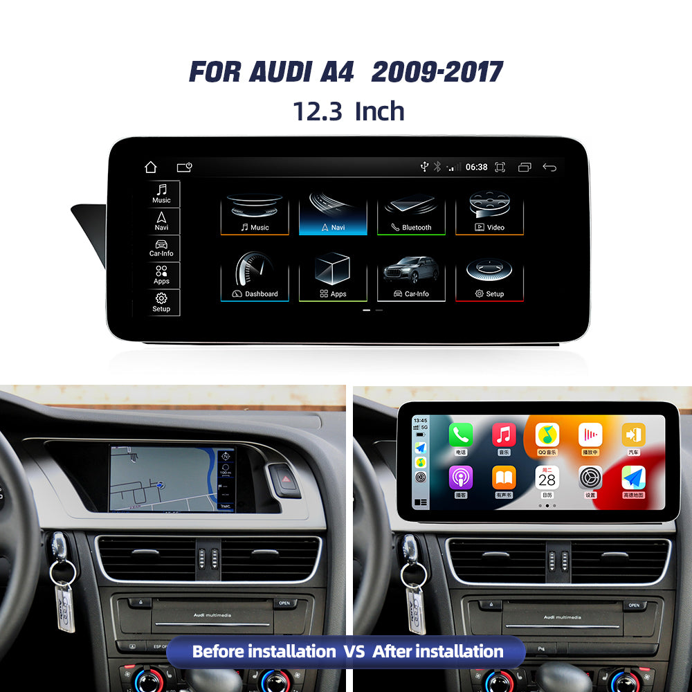 PANTALLA AUDI 8.8" - 10.25"