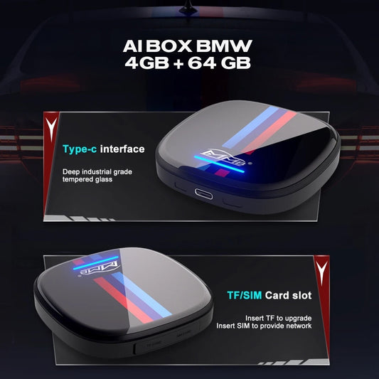 AI BOX BMW 4GB RAM + 64GB ROM